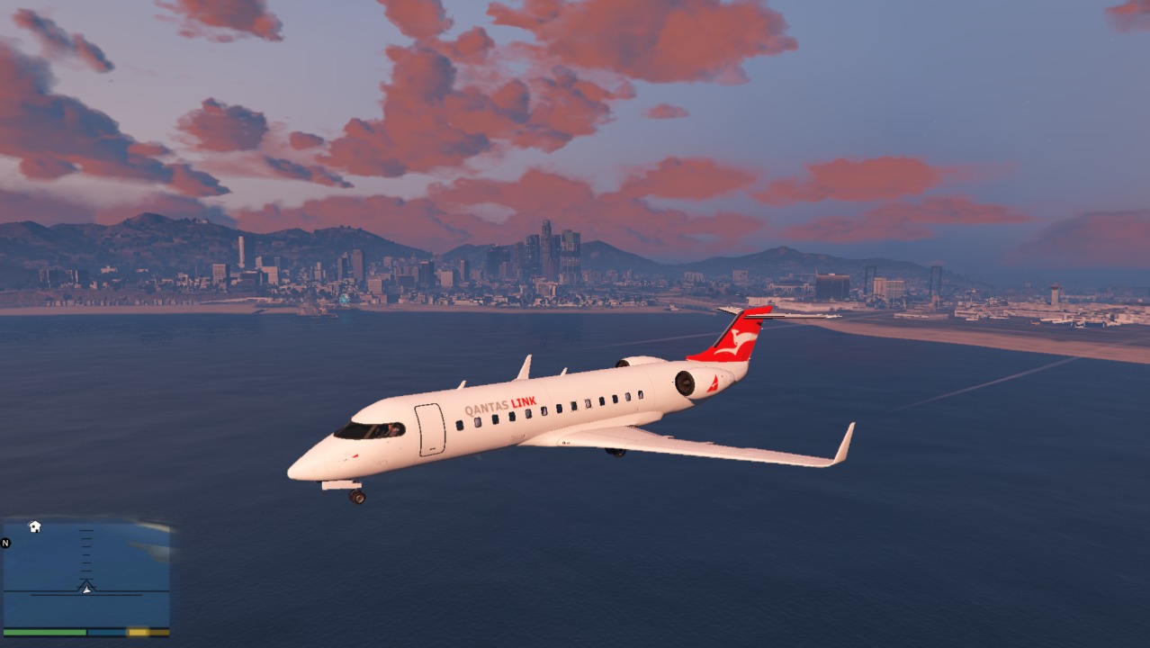 QANTAS Bombardier CRJ200